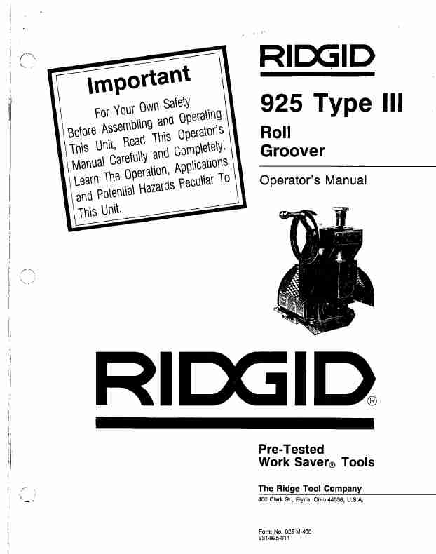 RIDGID PRE-TESTED WORK SAVER 925 TYPE III-page_pdf